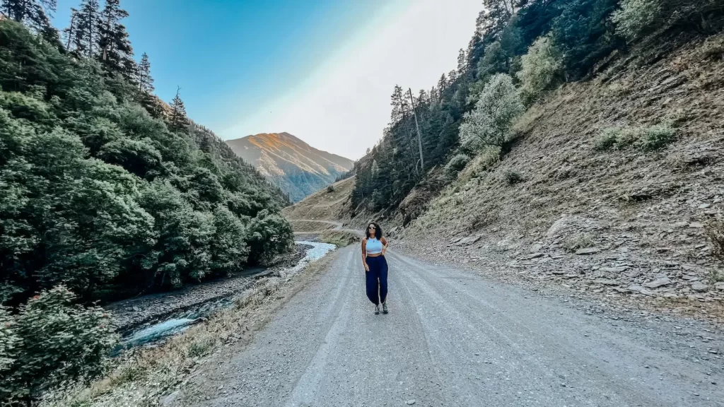 Estrada de Tusheti, na Geórgia