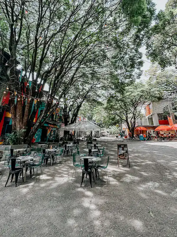 Calle Provenza, no El Poblado
