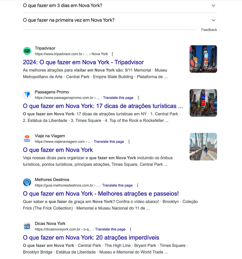 Resultados da busca do google est&atilde;o excluindo sites independentes
