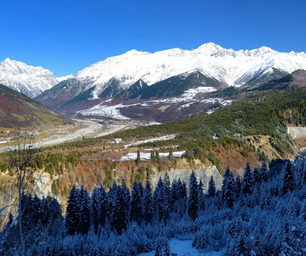 Glaciar de Chalaadi, Svaneti
