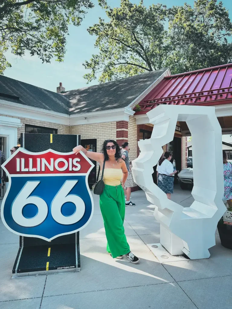 Rota 66 em Illinois, EUA